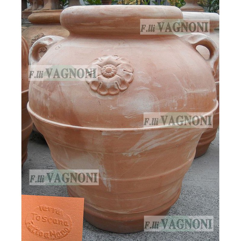 ANFORA ORCIO TOSCANO mod. RU IN TERRACOTTA